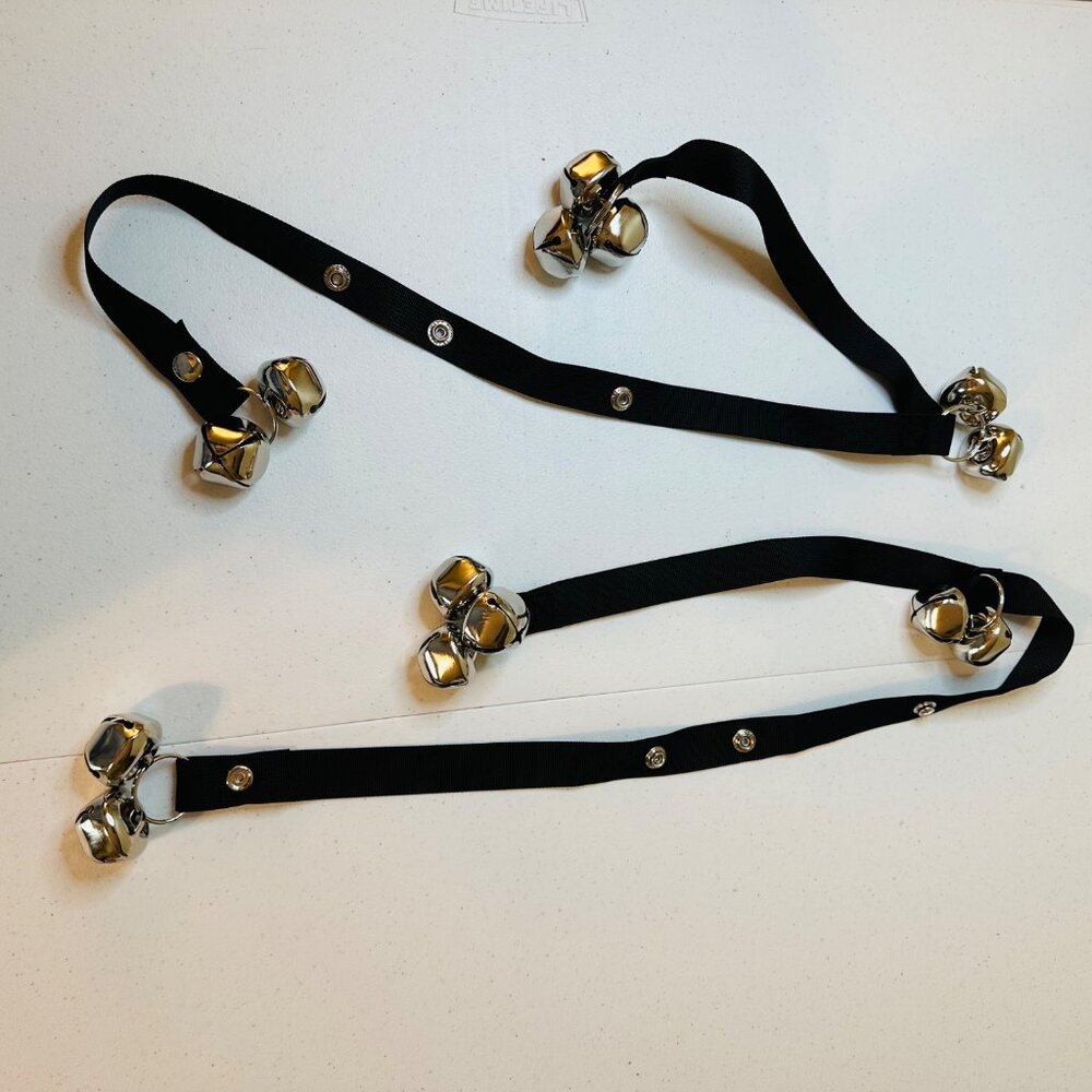 Dog Potty Training Bells Hanging on doorknob bells puppy potty training set of 2